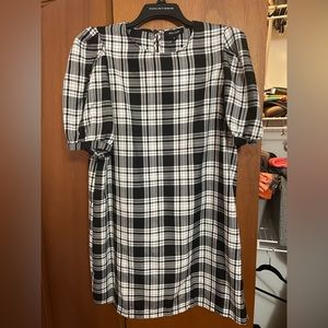 New Look Plaid Mini Dress